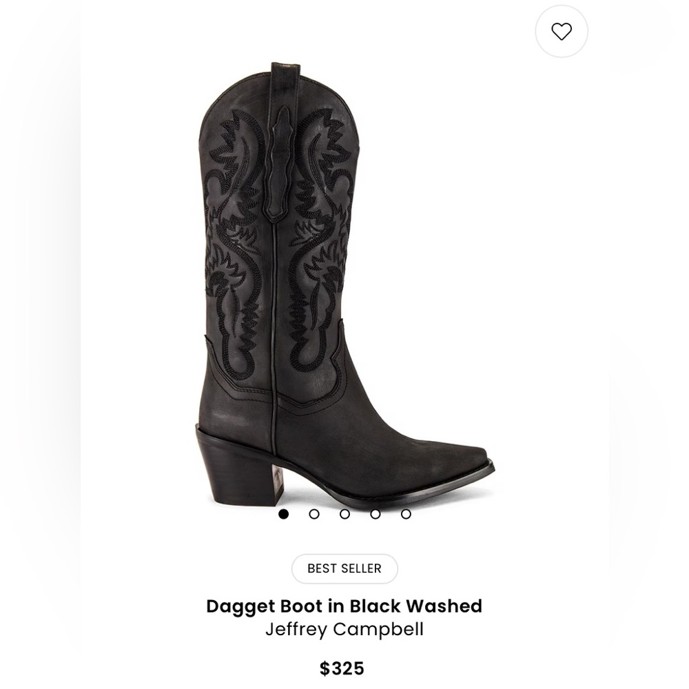 Jeffery Campbell/ free people Dagget Western cowboy boots - Picture 3 of 10